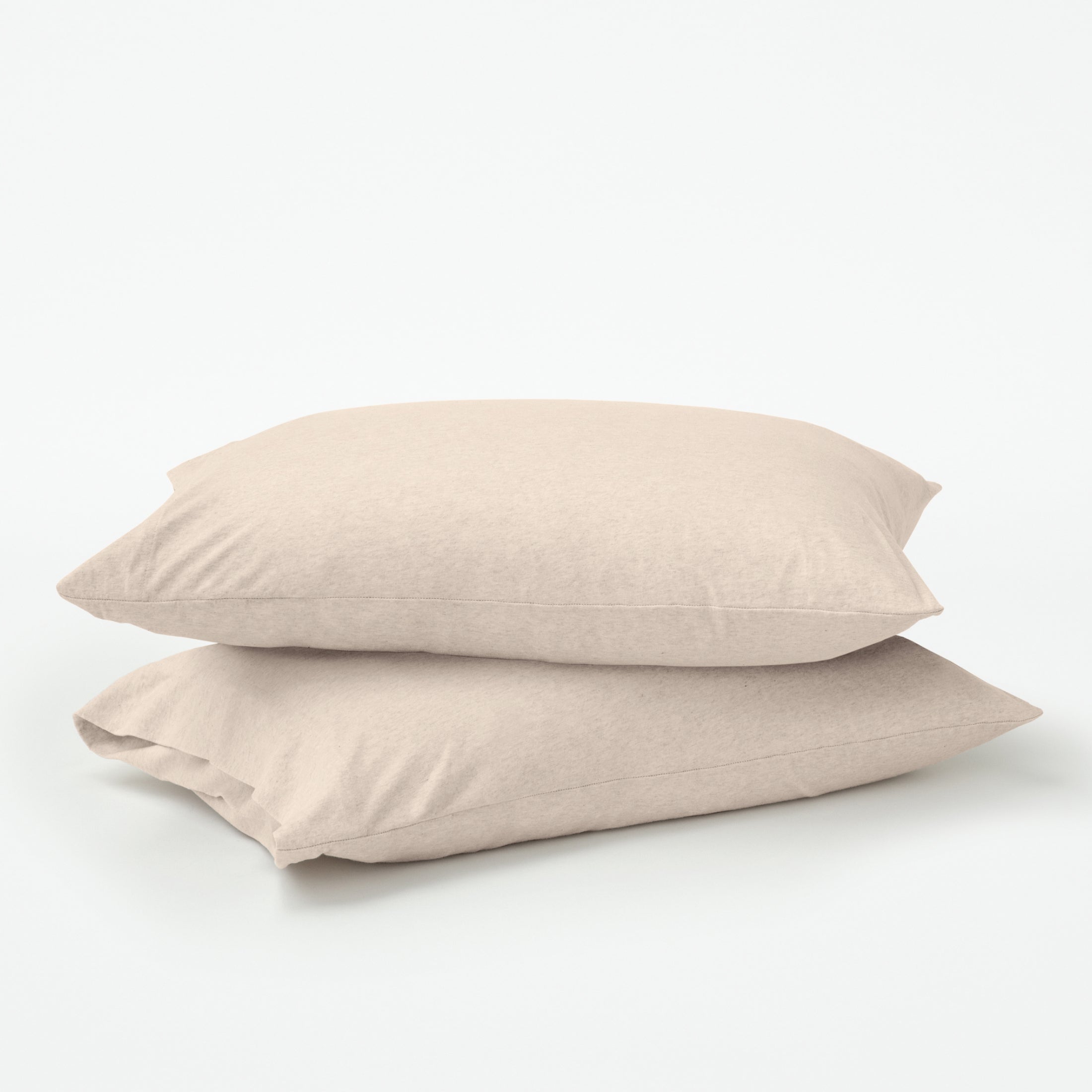Organic Jersey Pillowcase Set - Oatmeal