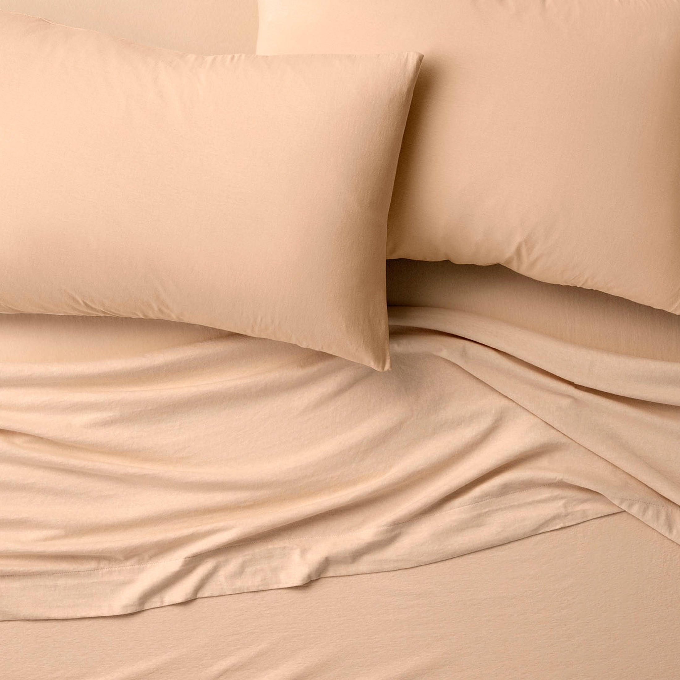 Organic Jersey Sheet Set - Melon