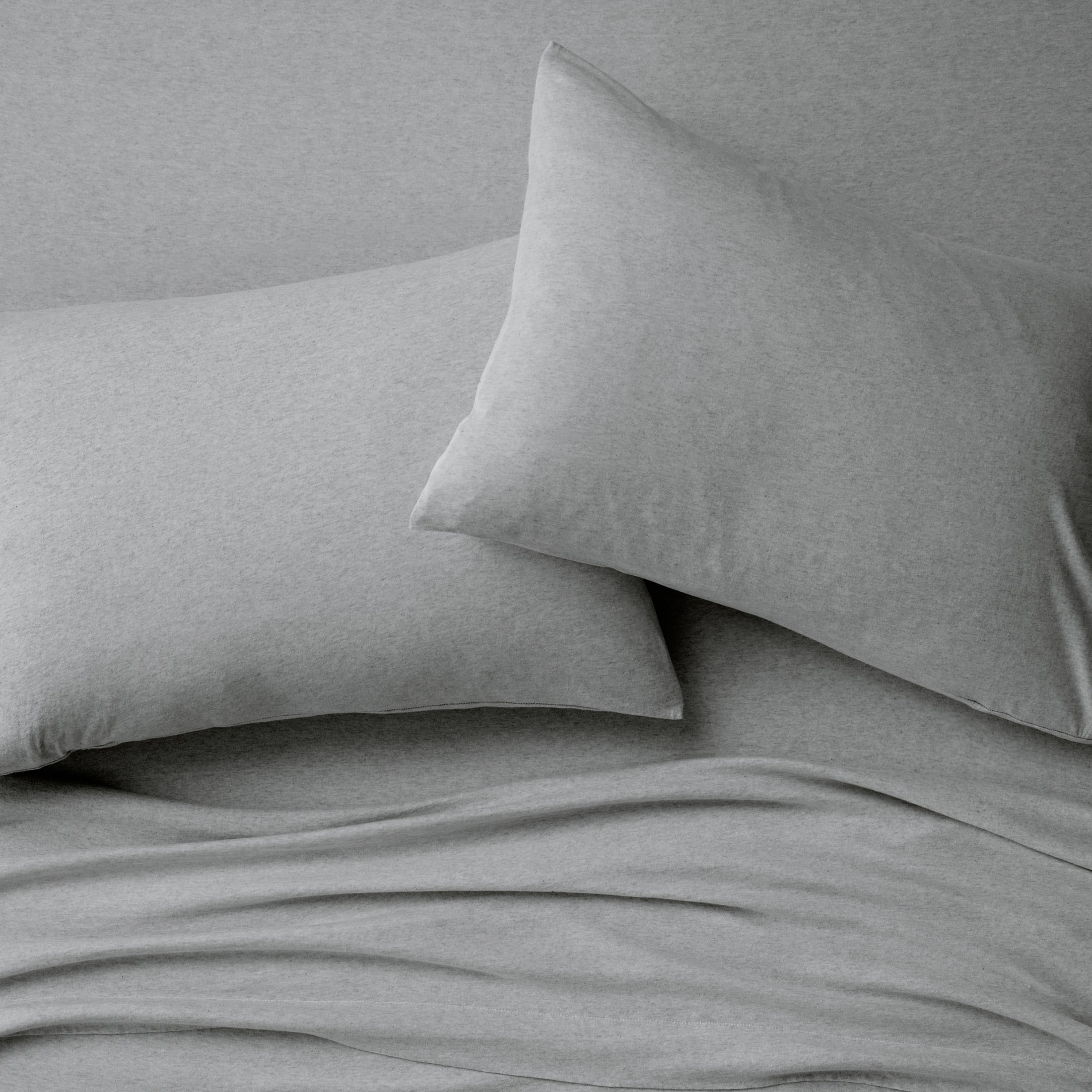 Organic Jersey Pillowcase Set - Stone