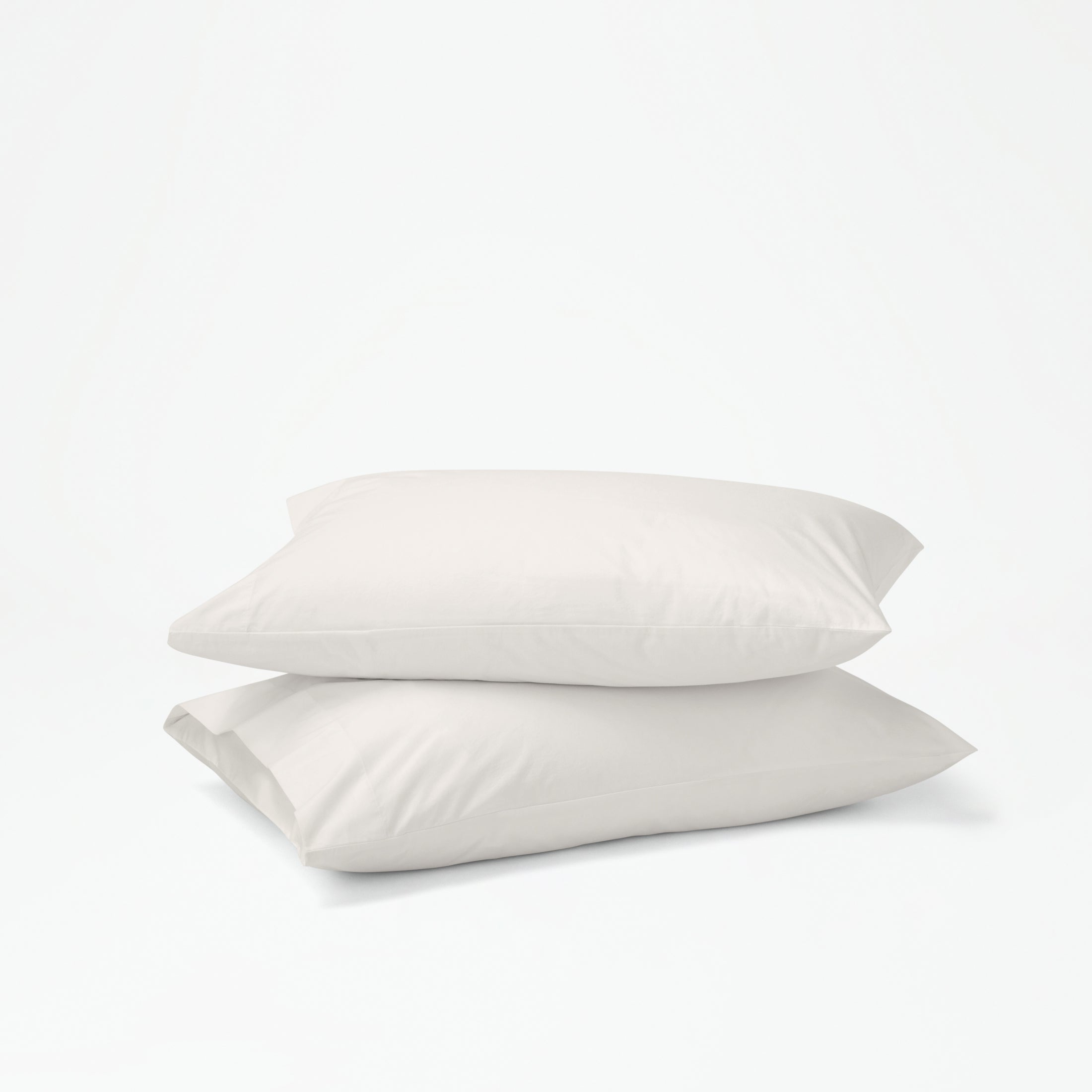 Percale Pillow Case Set - Sand