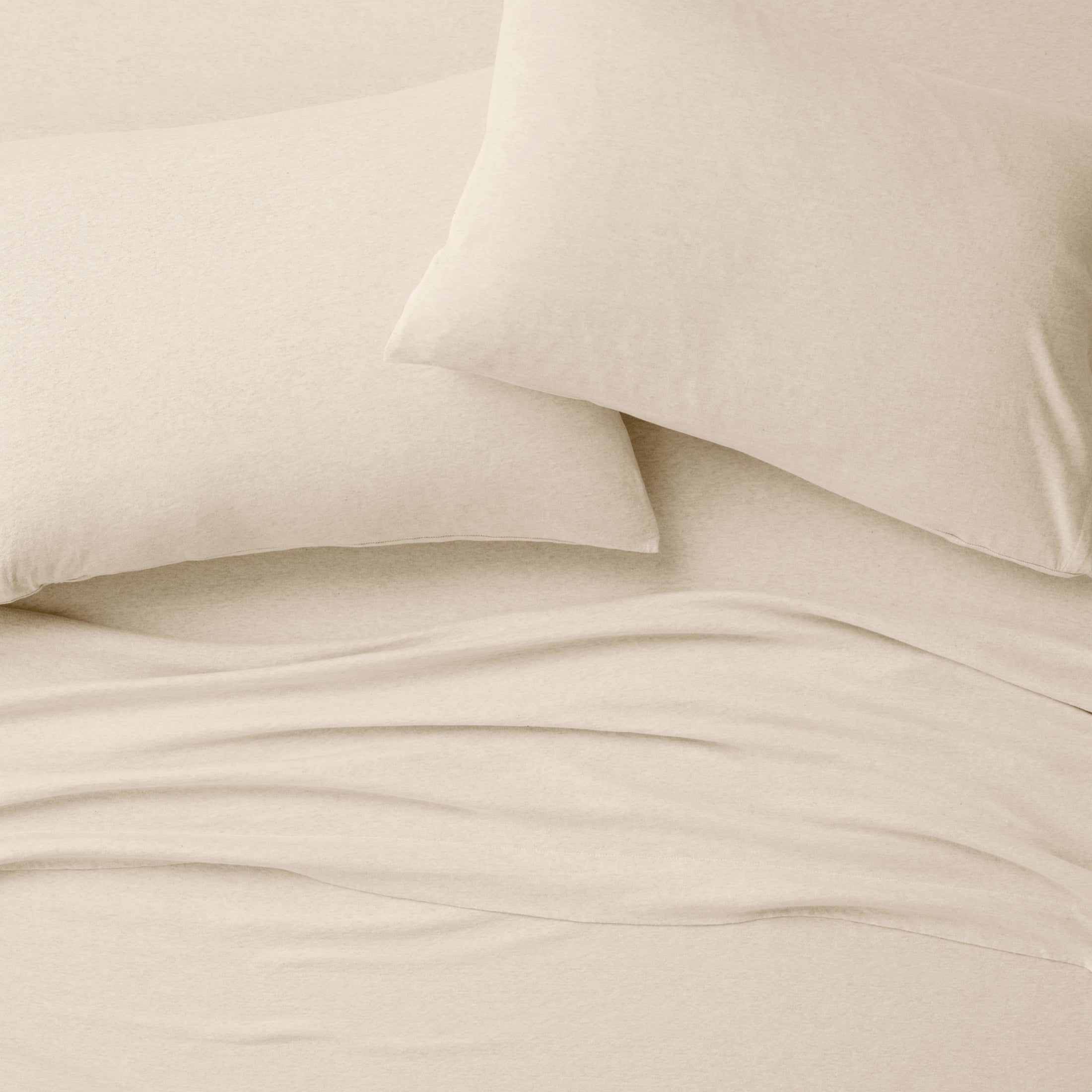 Organic Jersey Sheet Set - Oatmeal