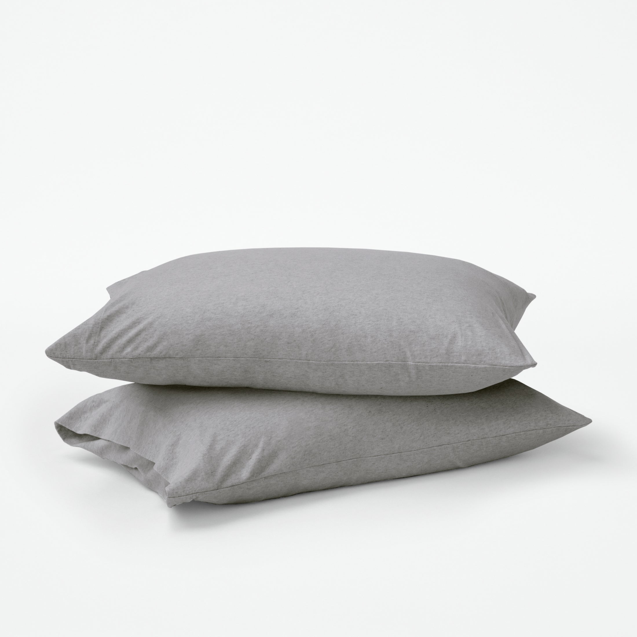 Organic Jersey Pillowcase Set - Stone