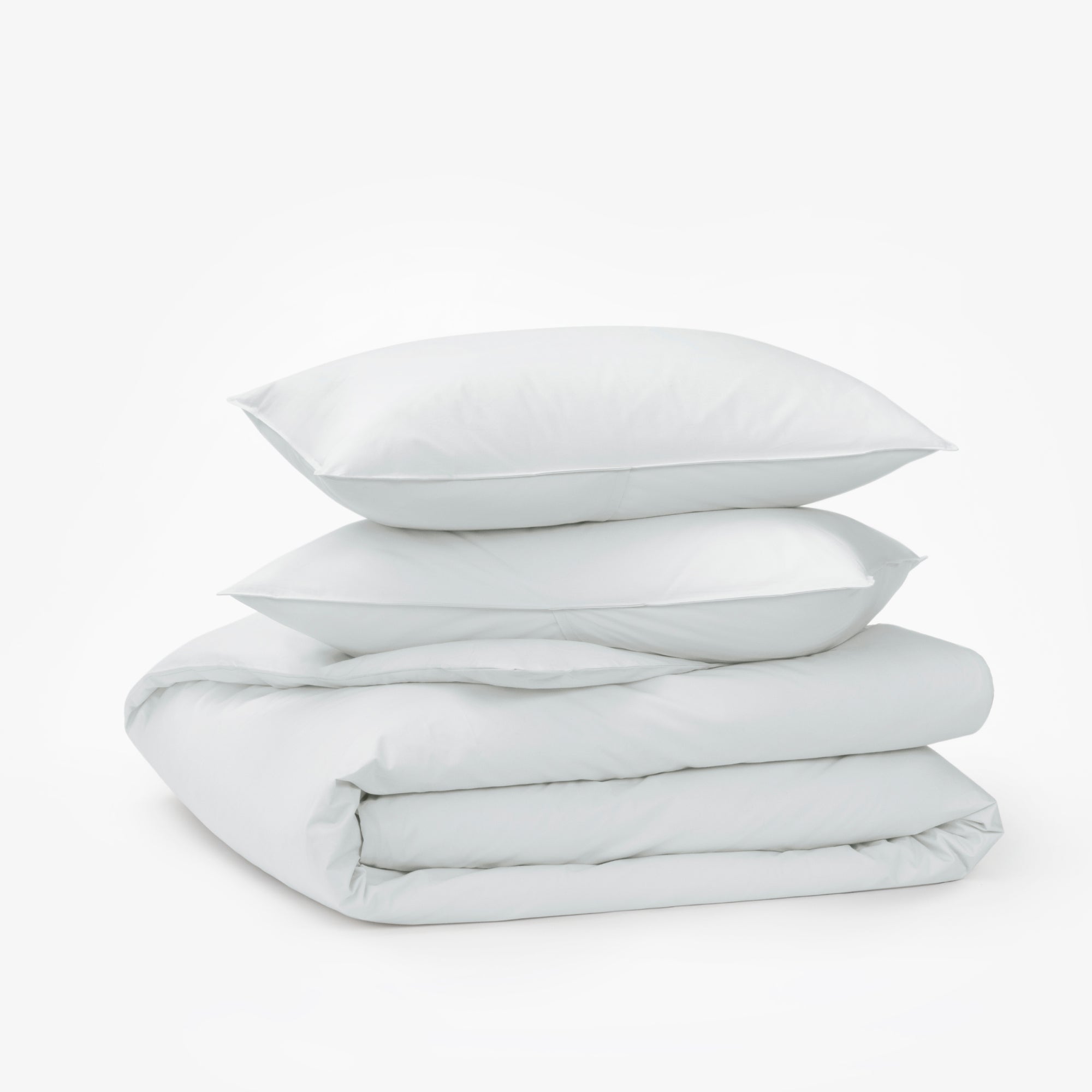 Percale Duvet Cover Set - Glacier (OOS)