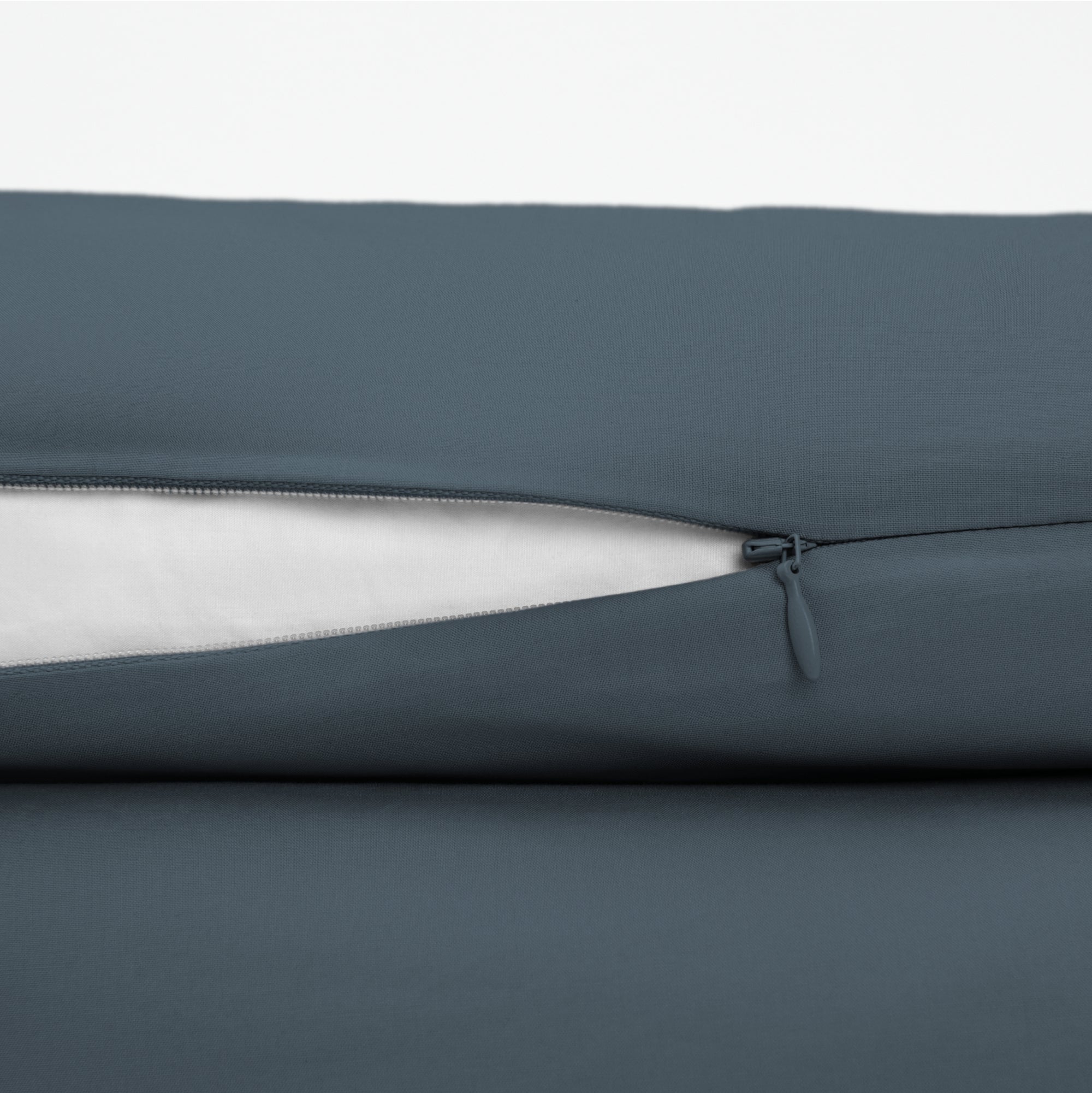 Classic Percale Duvet Set - Slate