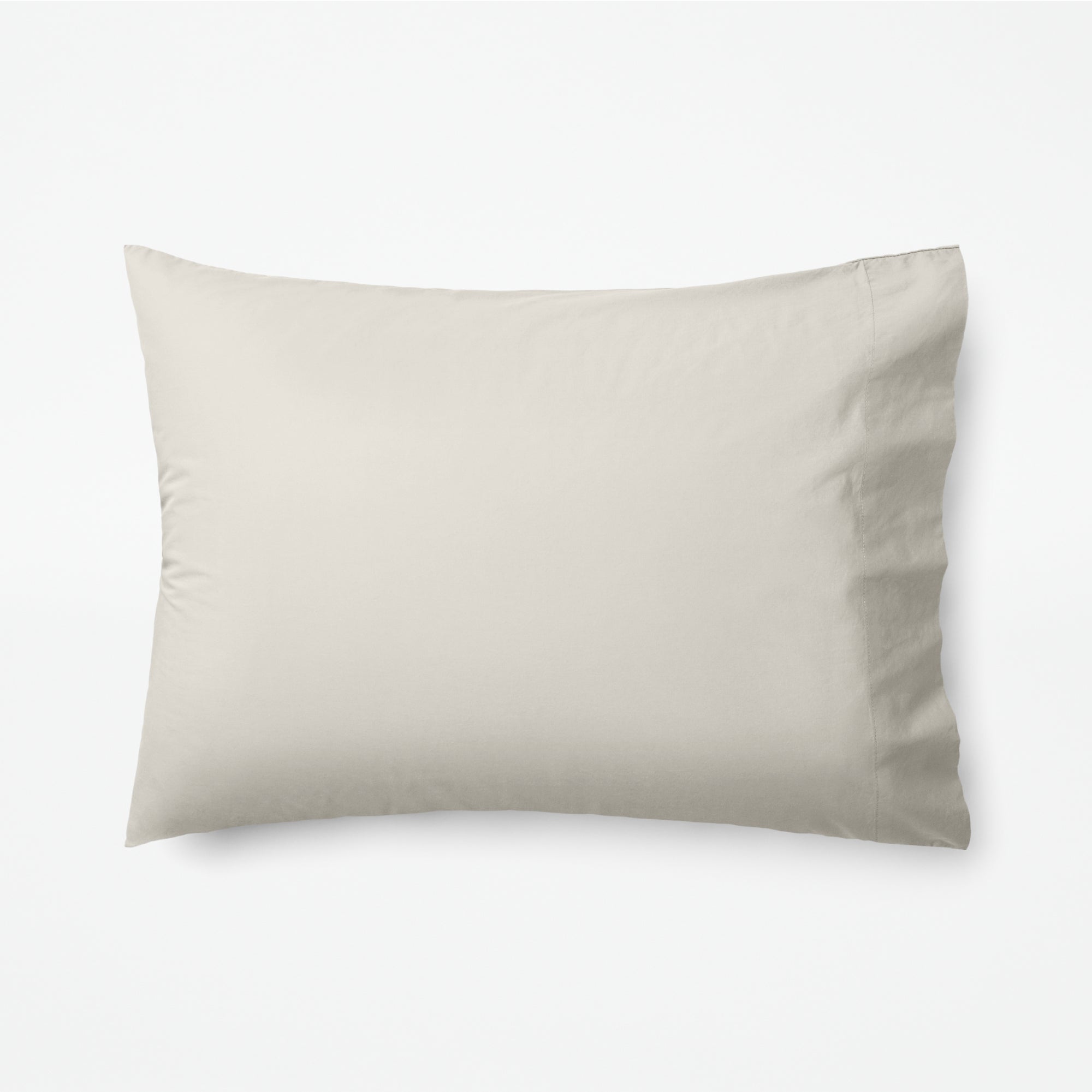 Classic Percale Pillowcase Set - Sand