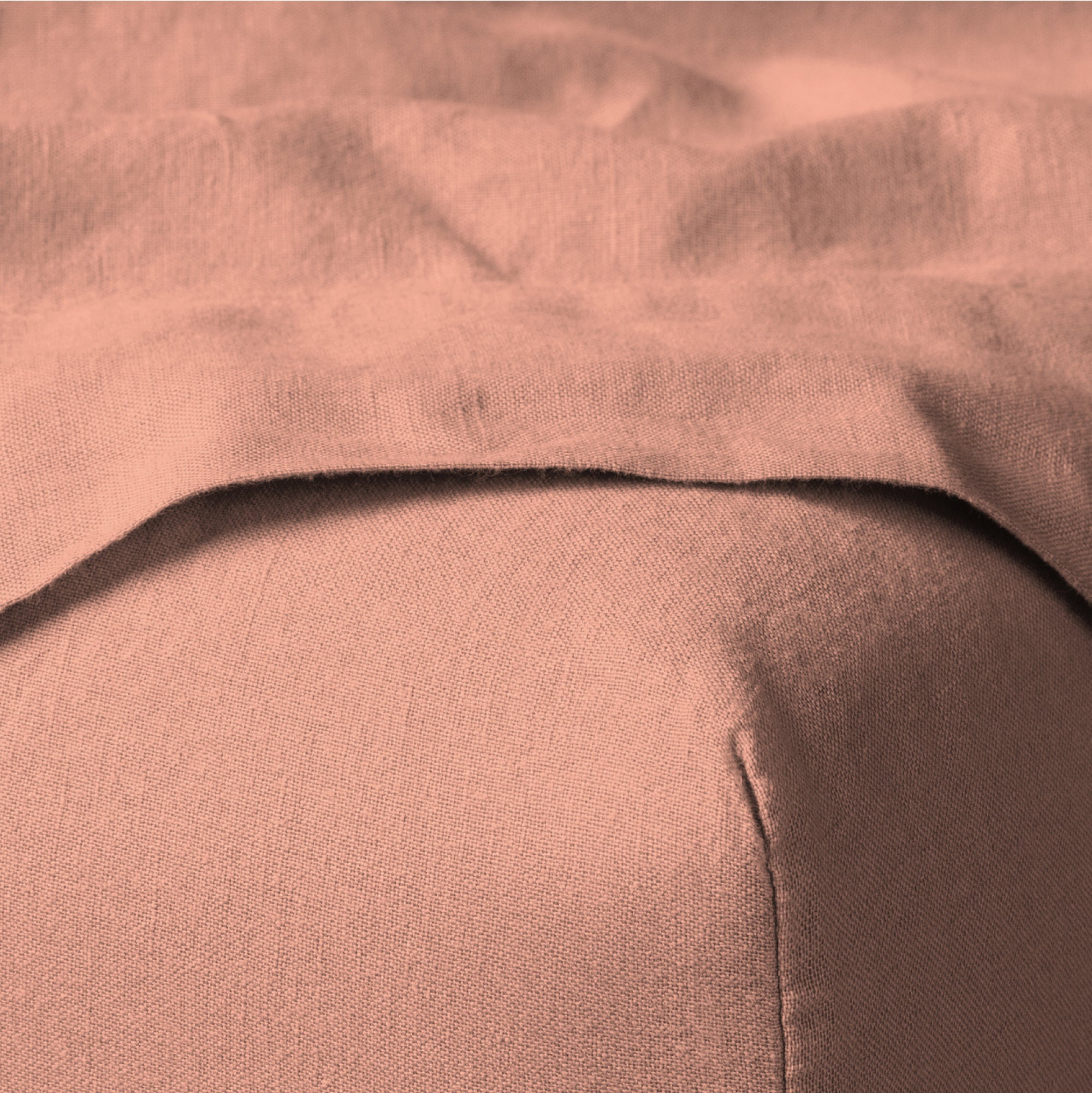 Linen-Cotton Blend Sheet Set - Muted Clay