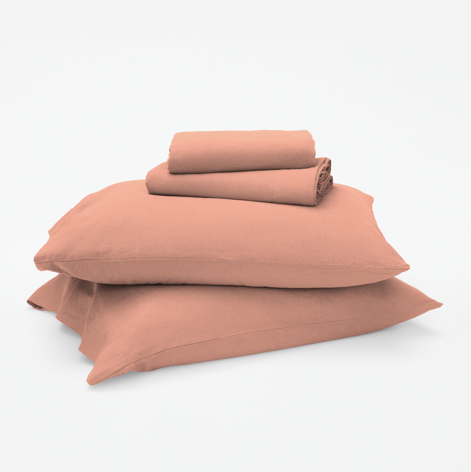 Linen-Cotton Blend Sheet Set