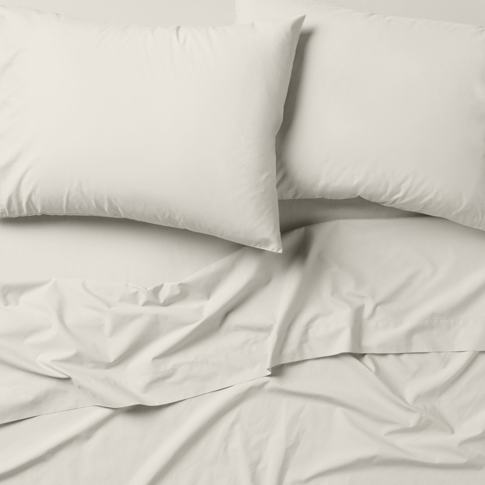 Classic Percale Sheet Set - Sand
