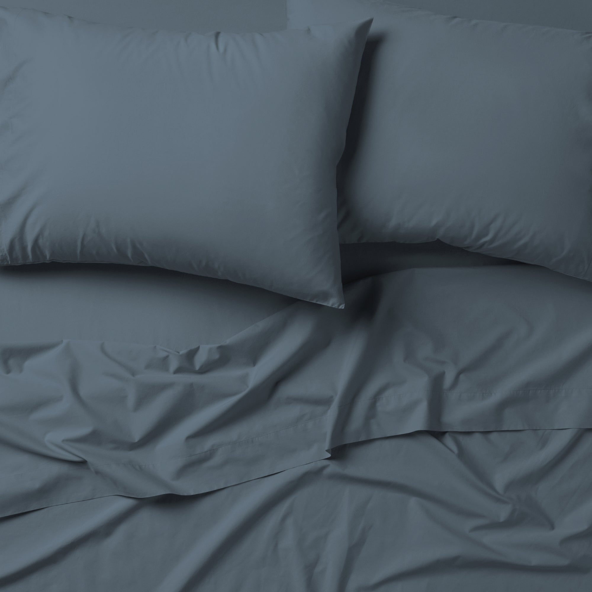 Classic Percale Sheet Set - Slate