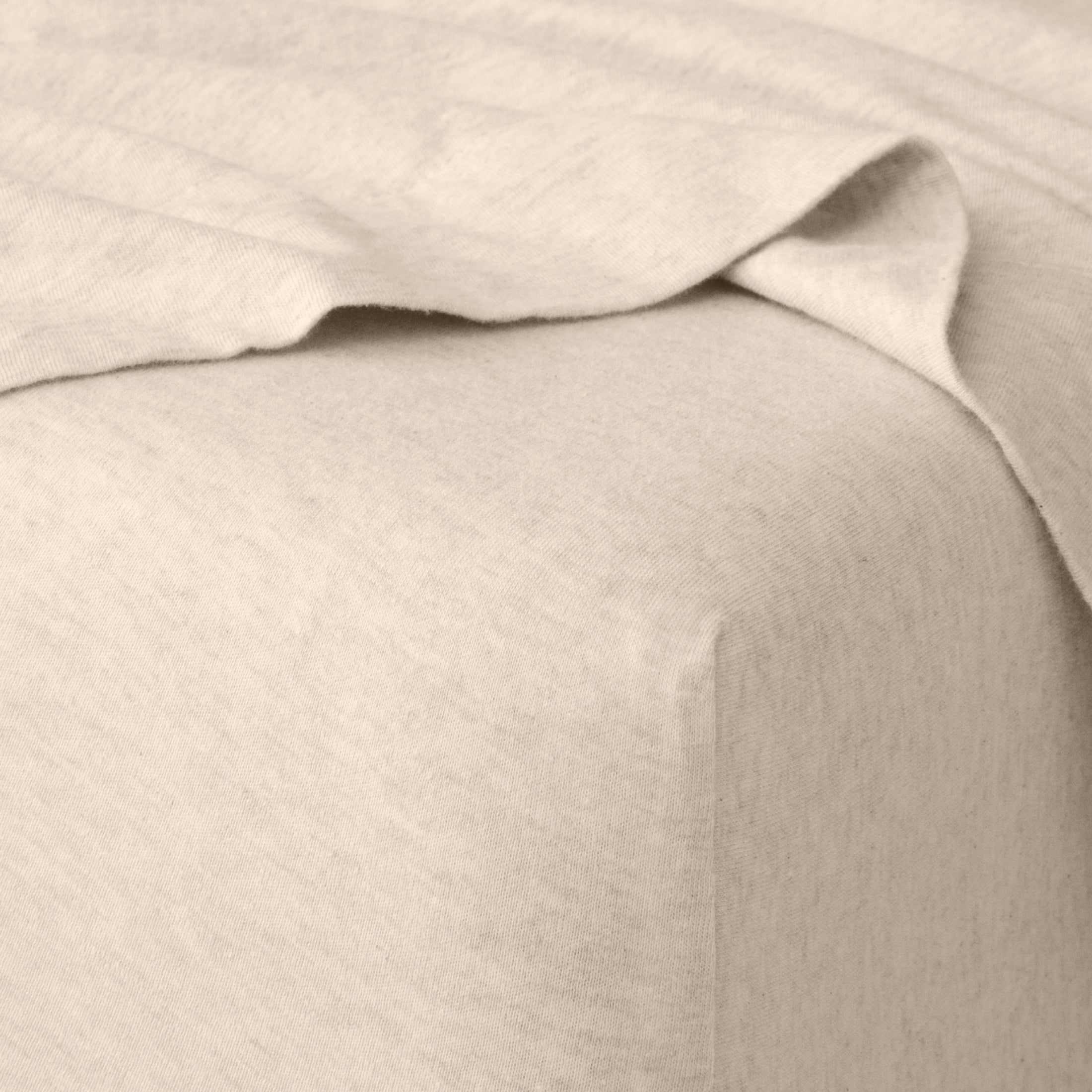 Organic Jersey Sheet Set - Oatmeal