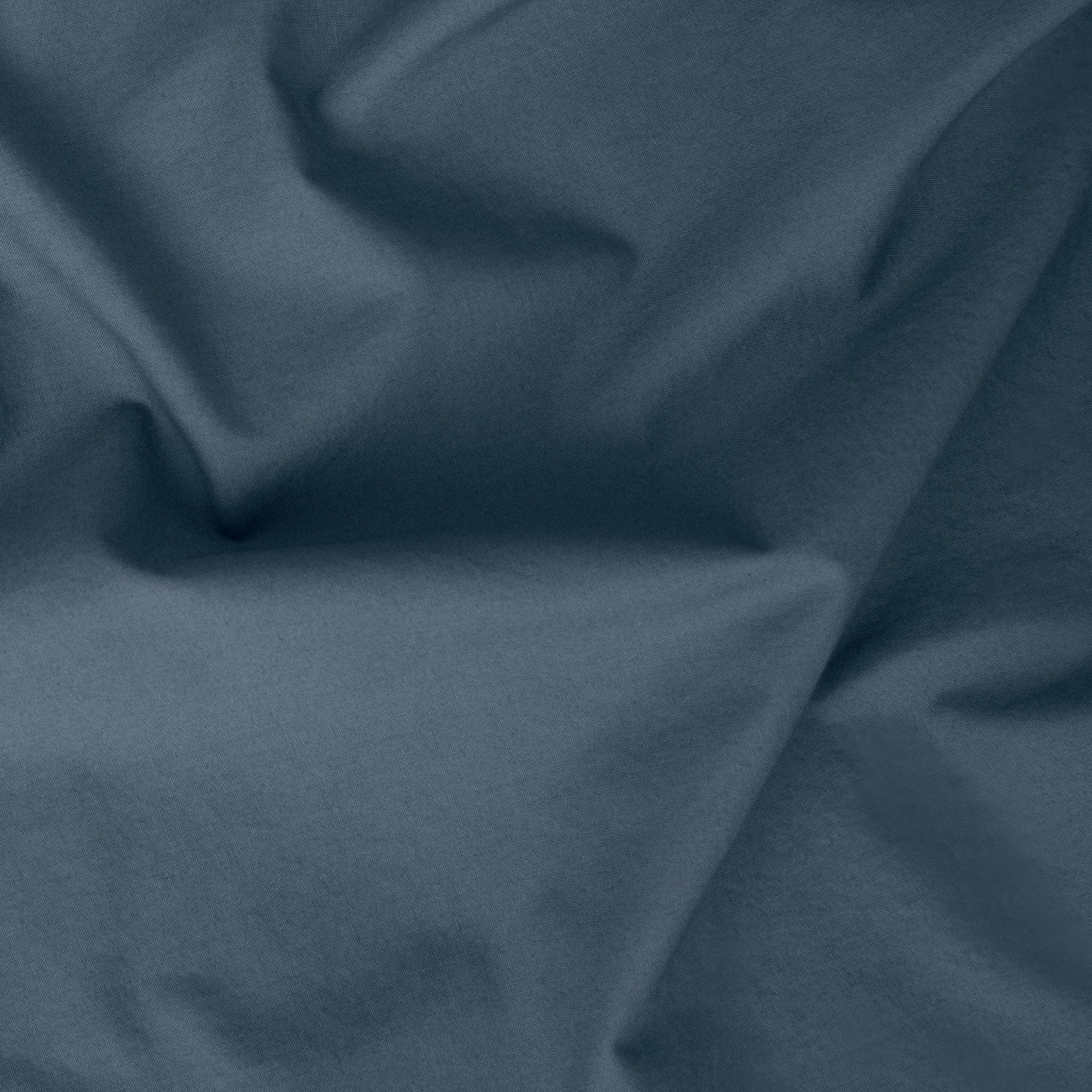 Percale Duvet Cover Set - Slate