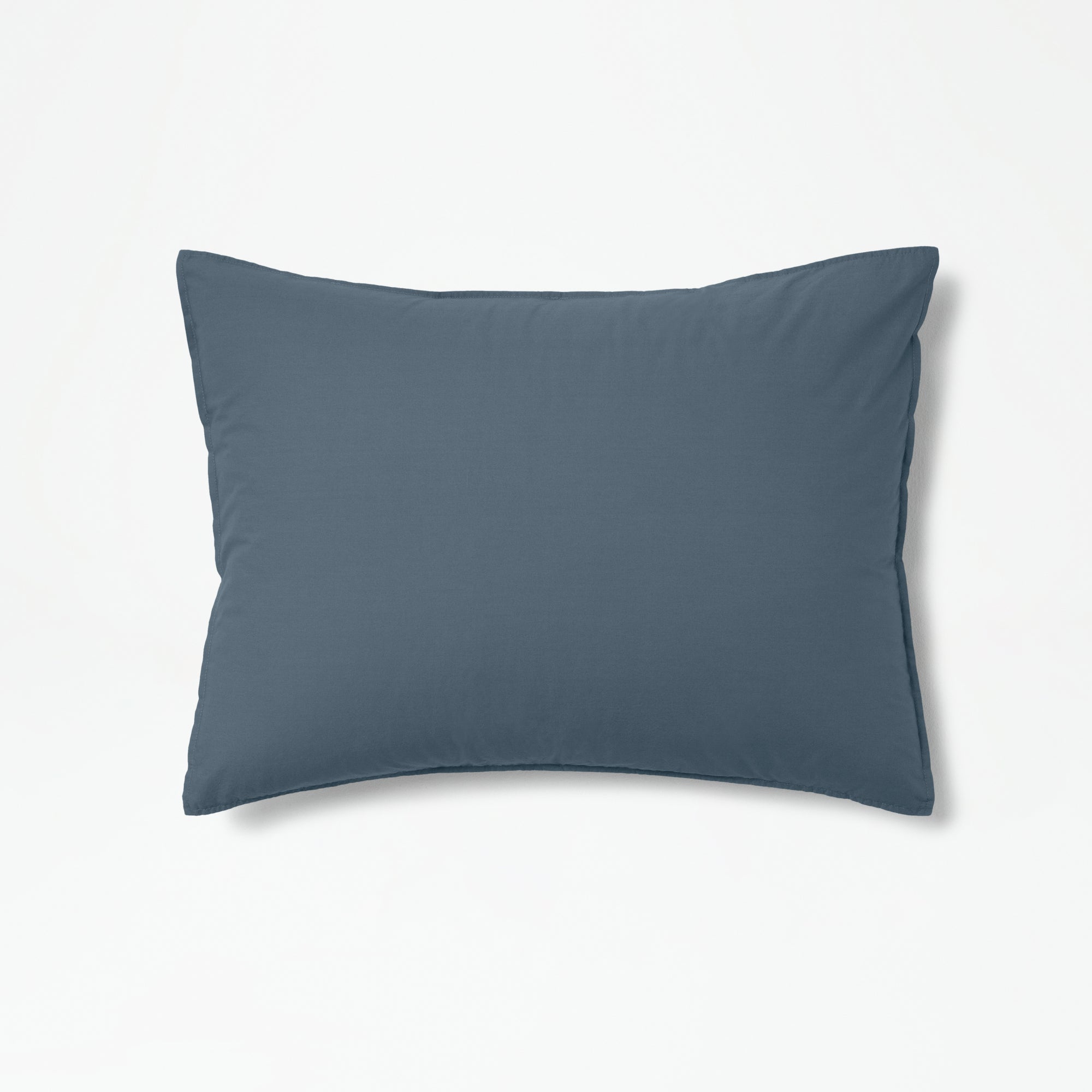 Percale Duvet Cover Set - Slate